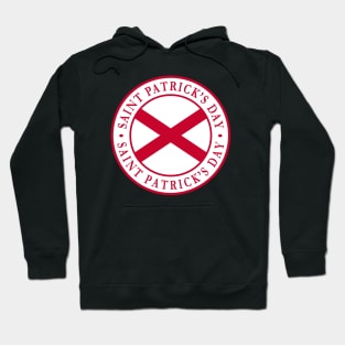 Saint Patrick's Day Saltire Hoodie